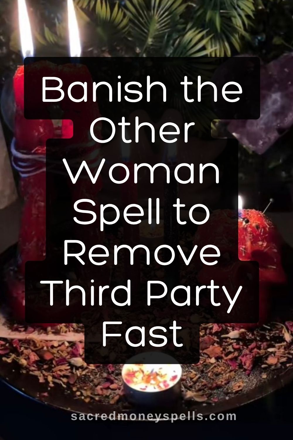 Banish the Other Woman Spell to Remove Third Party Fast 